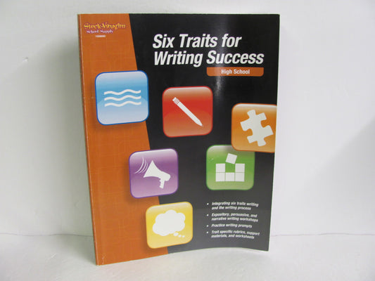 Six Traits for Writing Success Steck Vaughn Pre-Owned Creation Science Books