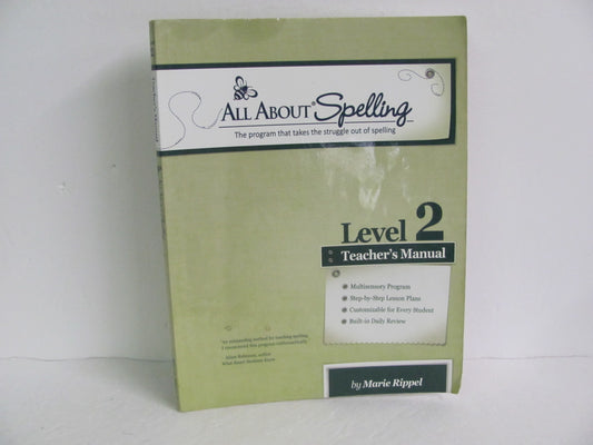 All About Spelling All About Learning Rippel 2nd Grade Spelling/Vocabulary Books