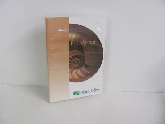 Pre Algebra Math U See DVD Pre-Owned 8th Grade Math Help Books