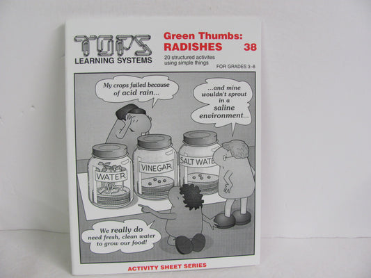 Green Thumbs: Radishes Tops Pre-Owned Elementary Earth/Nature Books