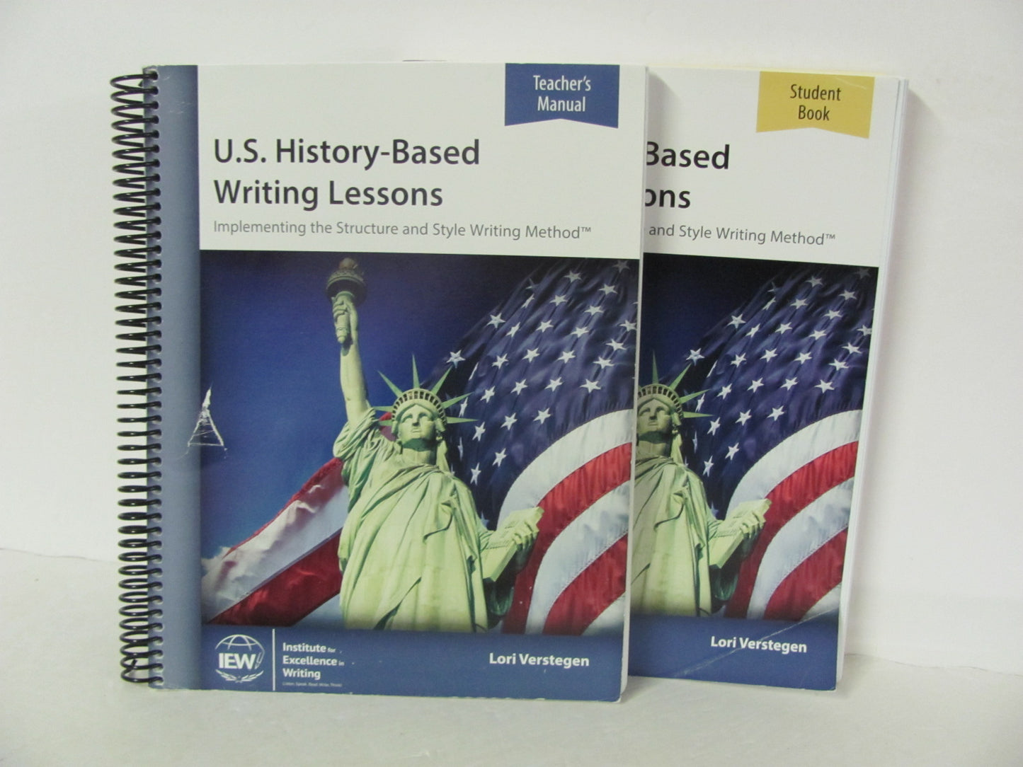 U S History Based Writing Lessons IEW Set Pre-Owned Creative Writing Books