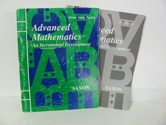 Advanced Math Saxon Answer Key  Pre-Owned Saxon Mathematics Textbooks