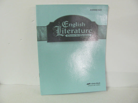 English Literature Abeka Answer Key  Pre-Owned 12th Grade Reading Textbooks