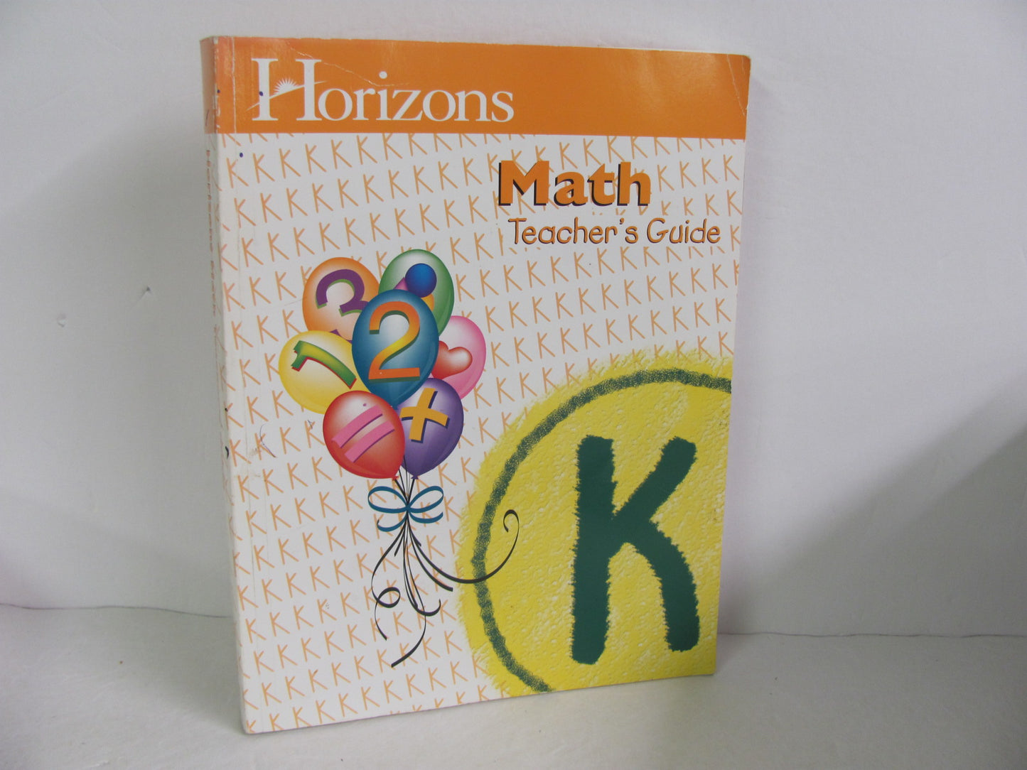Math K Horizons Teacher Guide Pre-Owned Christopherson Mathematics Textbooks