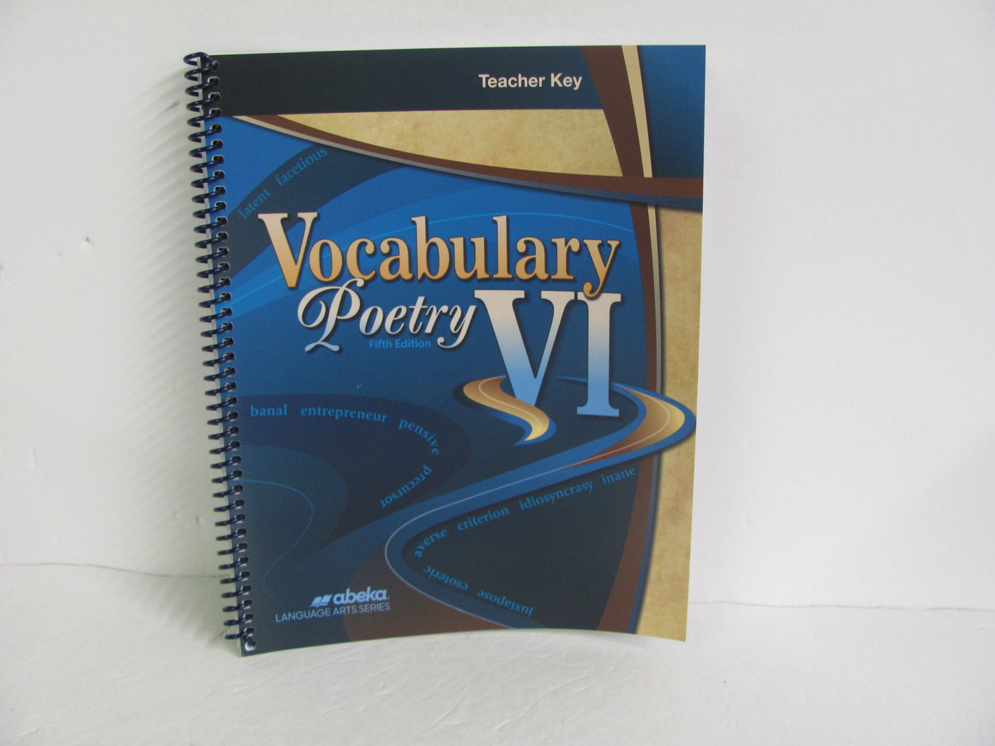Vocabulary Poetry VI Abeka Teacher Key Pre-Owned Spelling/Vocabulary Books