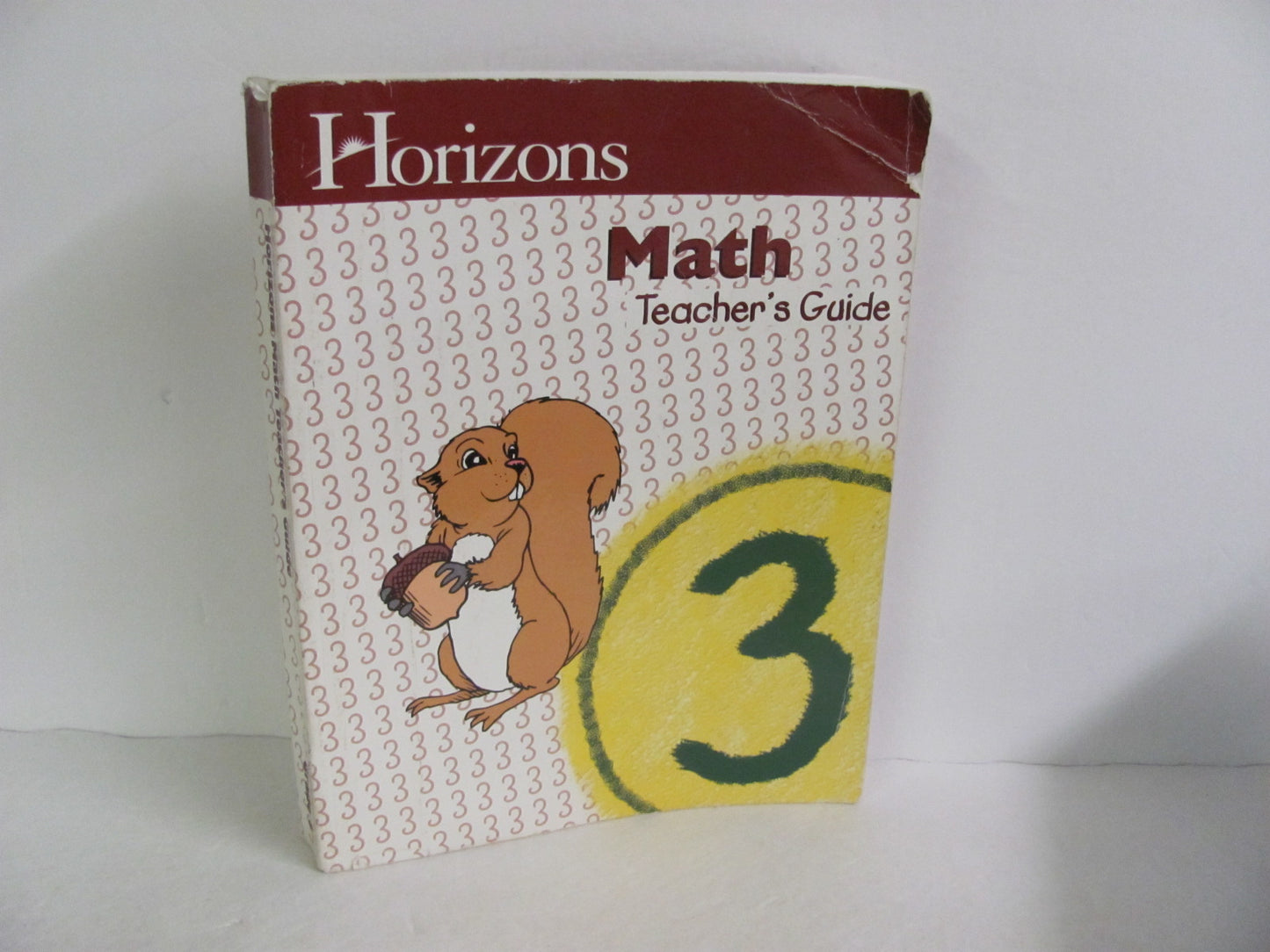 Math 3 Horizons Teacher Guide Pre-Owned 3rd Grade Mathematics Textbooks