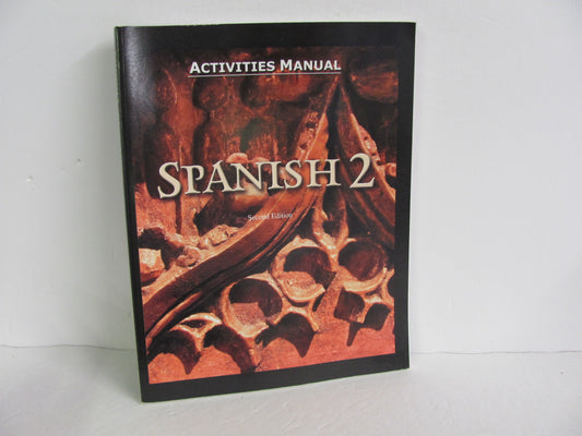 Spanish 2 BJU Press Activity Book  Pre-Owned High School Spanish Books