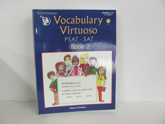 Vocabulary Virtuoso Critical Thinking Company Used Forderer Testing Books