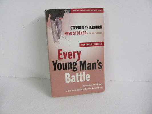 Every Young Man's Battle WaterBrook Pre-Owned Arterburn Family/Parenting Books