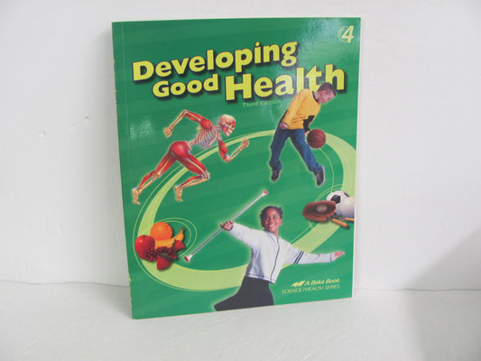 Developing Good Health Abeka Student Book Pre-Owned 4th Grade Health Books