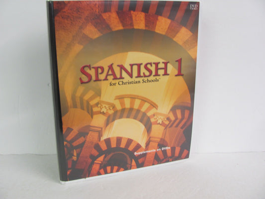 Spanish 1 BJU Press DVD Pre-Owned High School Spanish Books