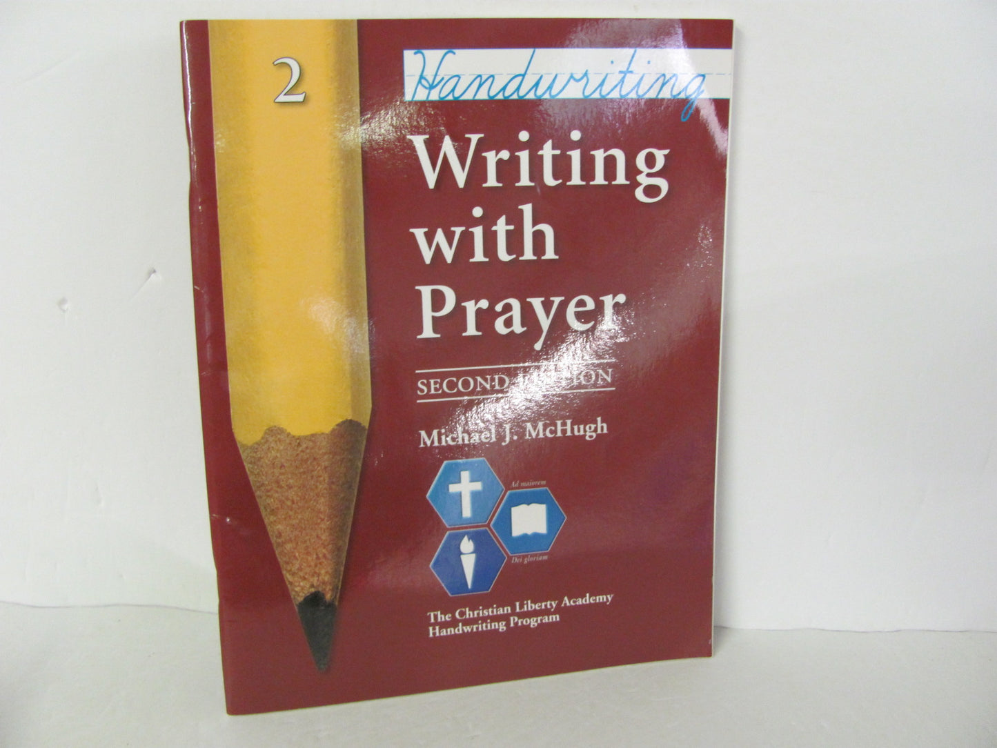 Writing with Prayer Christian Liberty Workbook Pre-Owned Penmanship Books
