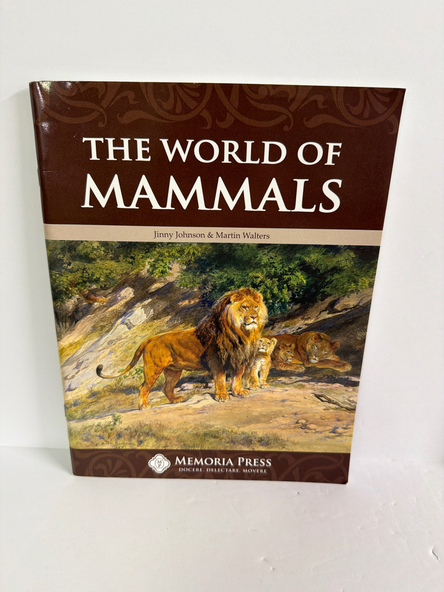 The World of Mammals Memoria Press Student Text  Pre-Owned Memoria Press