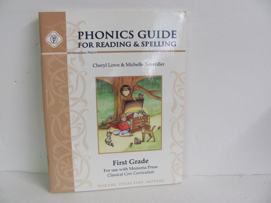 Phonics Guide For Reading & Spellin Memoria Press Pre-Owned Reading Textbooks