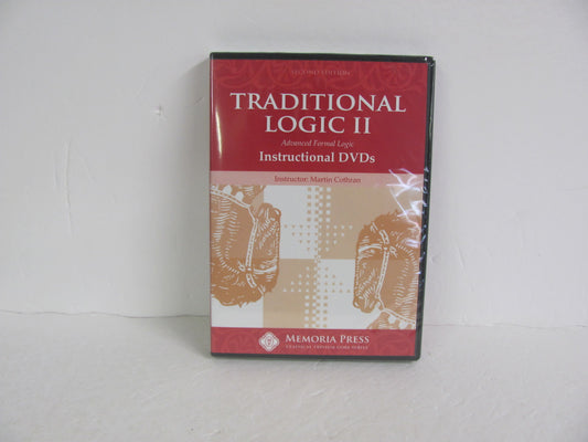 Traditional Logic II Memoria Press DVD Pre-Owned Cothran High School Logic Books