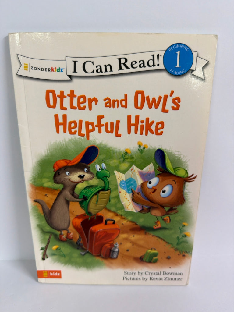 Otter and Owl's Helpful Hike Crystal Bowman Zonderkidz- Phonics Readers