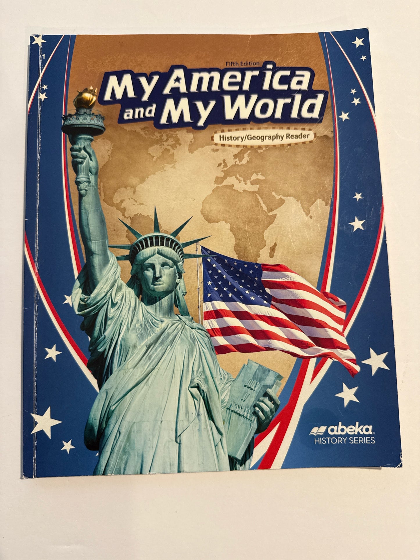 My America and My World Abeka Reader  Pre-Owned 3rd Grade History Textbooks