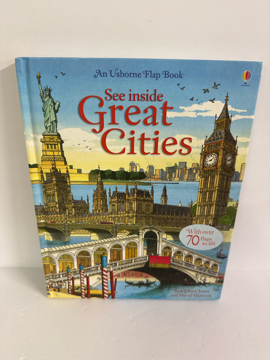 See Inside Great Cities Rob Lloyd Jones and David Hancock Usborne Hardback Books