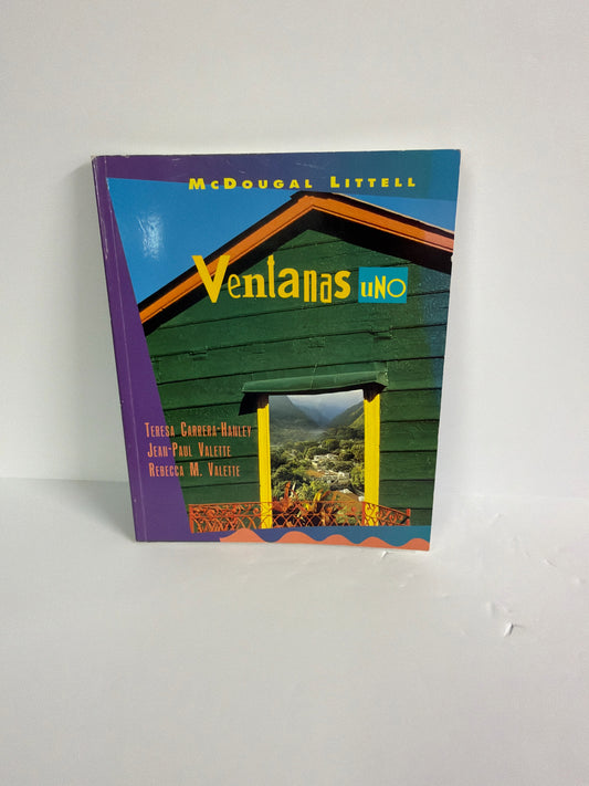 Ventanas Uno McDougal Pre-Owned Middle School Spanish Books
