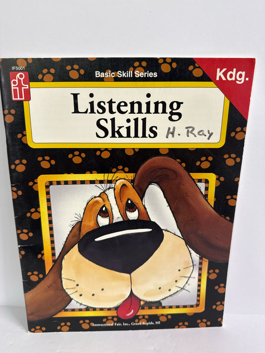 Listening Skills Instructional Fair Pre-Owned Elementary Educator Resources