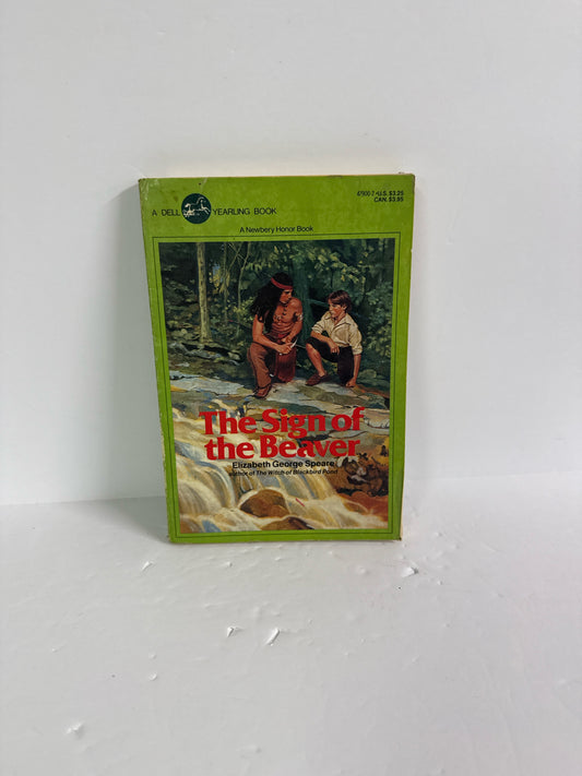 The Sign of the Beaver Dell Yearling Pre-Owned Elizabeth George Speare Fiction