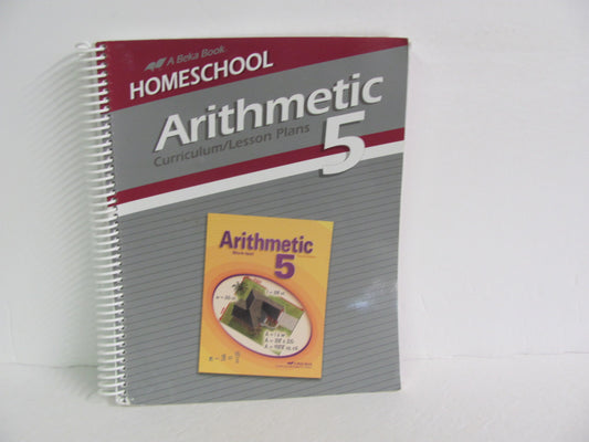 Arithmetic 5 Abeka Curriculum Pre-Owned 5th Grade Mathematics Textbooks