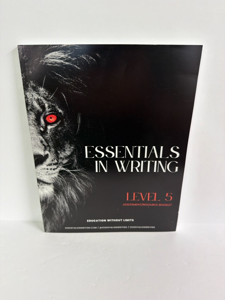 Essentials in Writing Level 5 EIW 5th Grade Language Textbooks