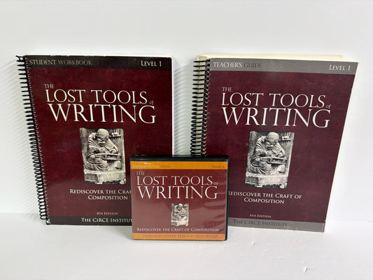 The Lost Tools of Writing 1 Circe Institute Set  Pre-Owned Writing Books