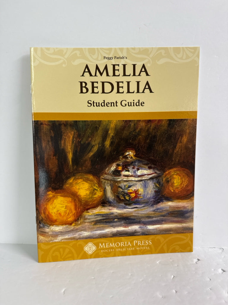 Amelia Bedelia Memoria Press Student Guide Pre-Owned 2nd Grade Memoria Press