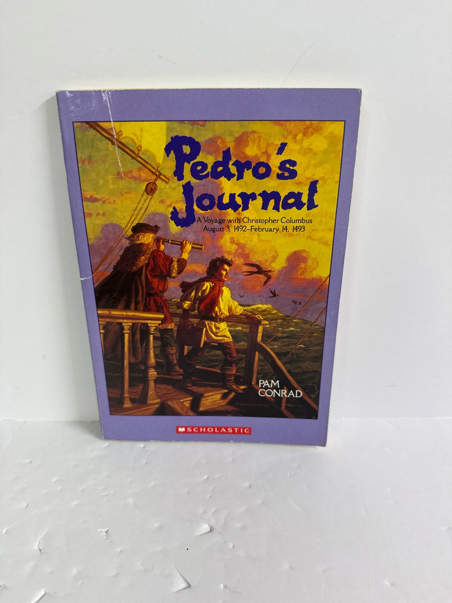 Pedro's Journal Scholastic Pre-Owned Pam Conrad Elementary Fiction