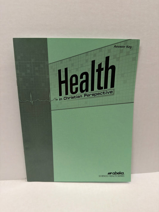 Health Abeka Answer Key  Pre-Owned High School Health Books