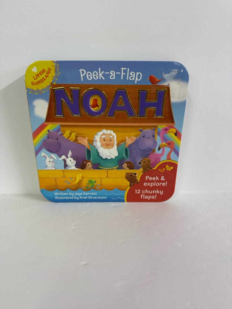 Peek-a-Flap Noah Jaye Garnett Cottage Door Press Hardback Books