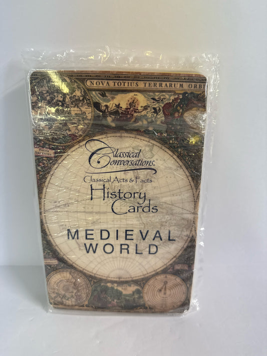 Medieval World Classical Conversations Cards Pre-Owned Classical Conversations