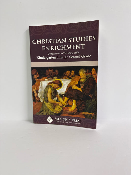 Christian Studies Enrichment Memoria Press Pre-Owned Elementary Bible Books