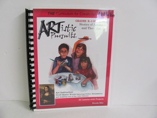 Artistic Pursuits Curriculum Pre-Owned Ellis Elementary Art Books