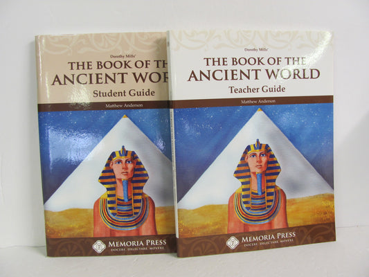 The Book of the Ancient World Memoria Press Anderson Ancient Egypt/Rome/Greece