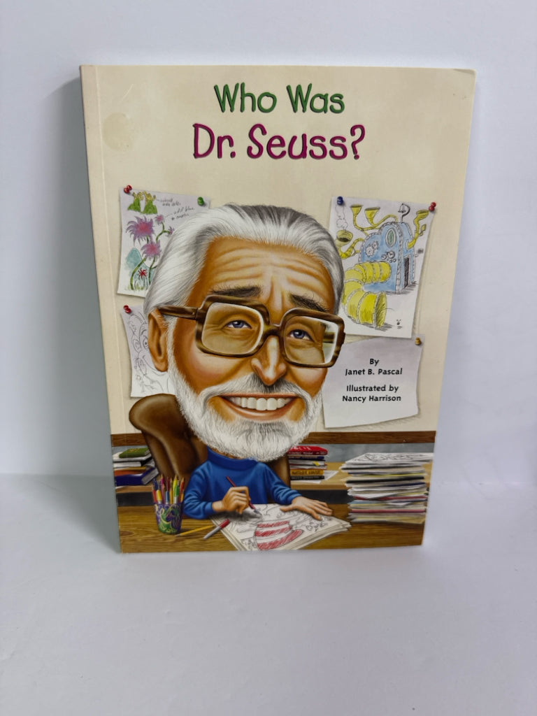 Who Was Dr. Seuss? Janet B. Pascal WHOHQ Juvenile Books