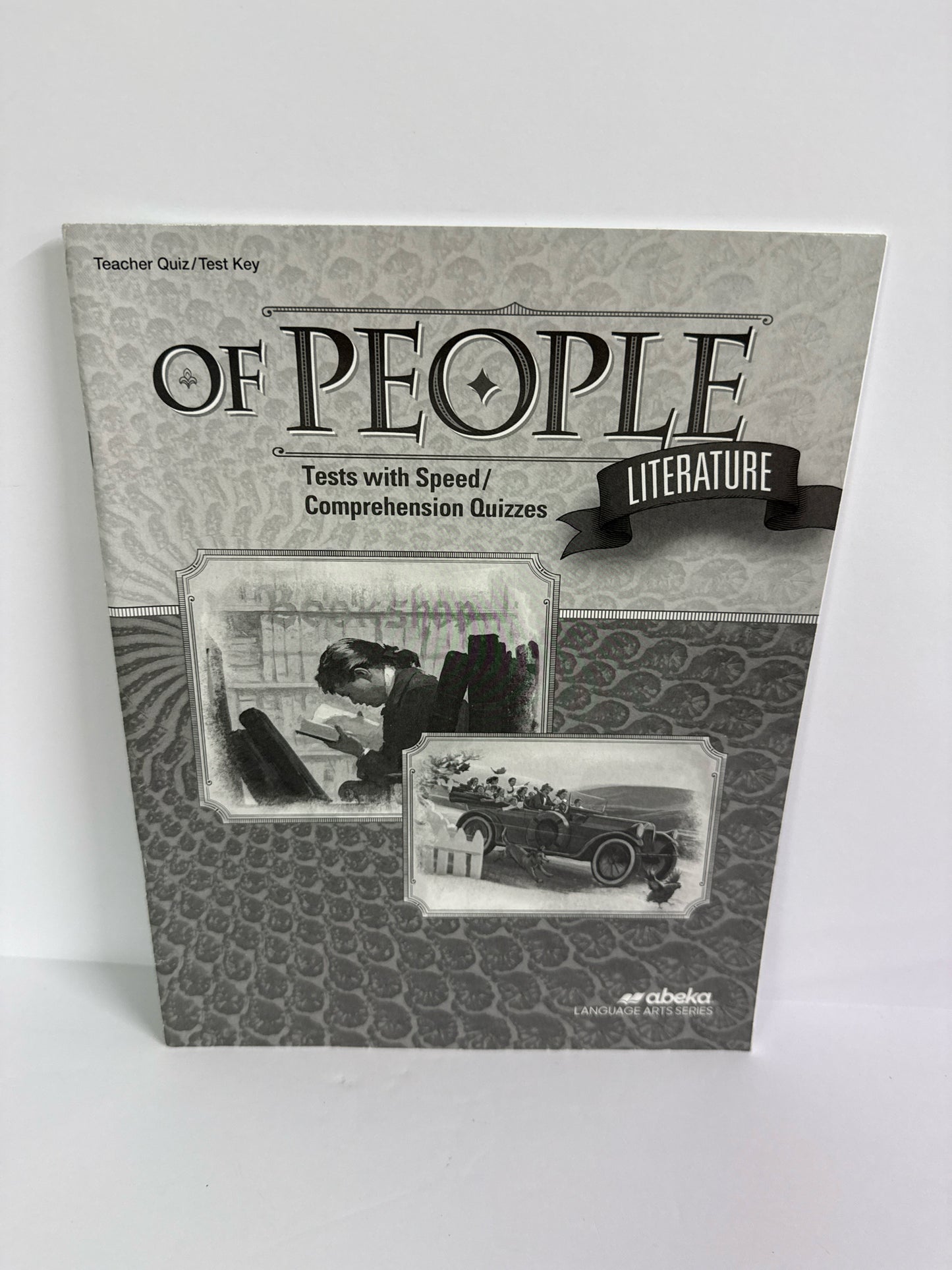 Of People Literature Abeka Test/Speed Drill Key  Pre-Owned Language Textbooks