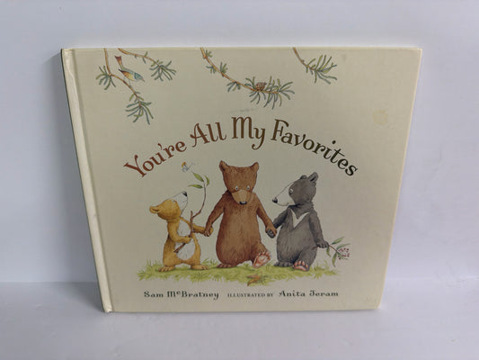 You're All My Favorites Sam McBratney Candlewick Press Hardback Books