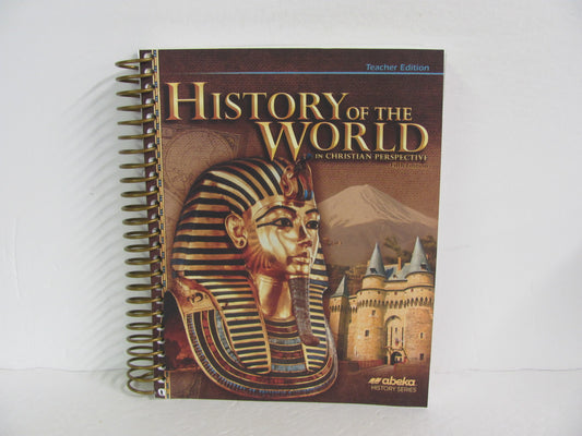 History of the World Abeka Teacher Edition  Pre-Owned History Textbooks