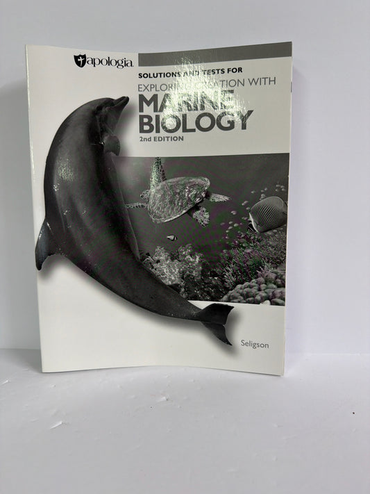 Exploring Creation With Marine Biol Apologia Seligson Math, History & Science