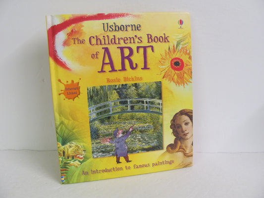 Children's Book of Art Usborne Pre-Owned Dickins Elementary Art Books
