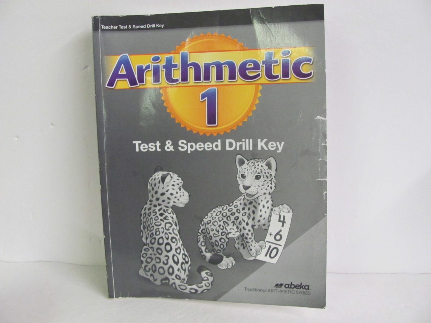 Arithmetic 1 Abeka Test Key Pre-Owned 1st Grade Mathematics Textbooks
