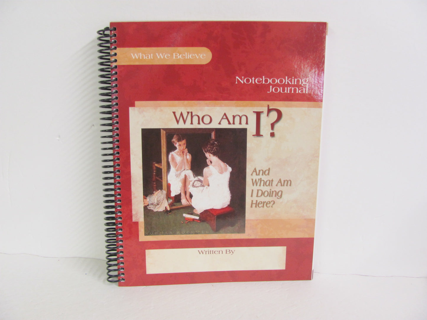 Who Am I? Apologia Journal  Pre-Owned Elementary Bible Books