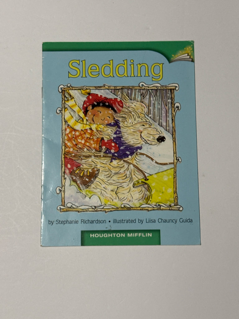 Sledding Houghton Mifflin Reader Pre-Owned 1st Grade Reading Textbooks