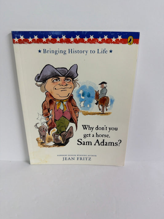 Why Don't You Get a Horse, Sam Adam Jean Fritz Puffin Books Paperback Books