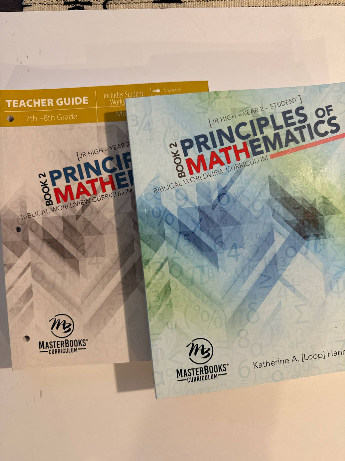 Principles of Mathematics Book 2 Master Books New Mathematics Textbooks