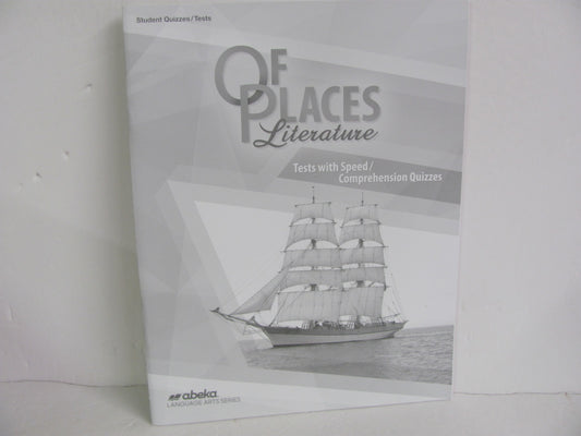 Of Places Abeka Quizzes/Tests  Pre-Owned 8th Grade Reading Textbooks
