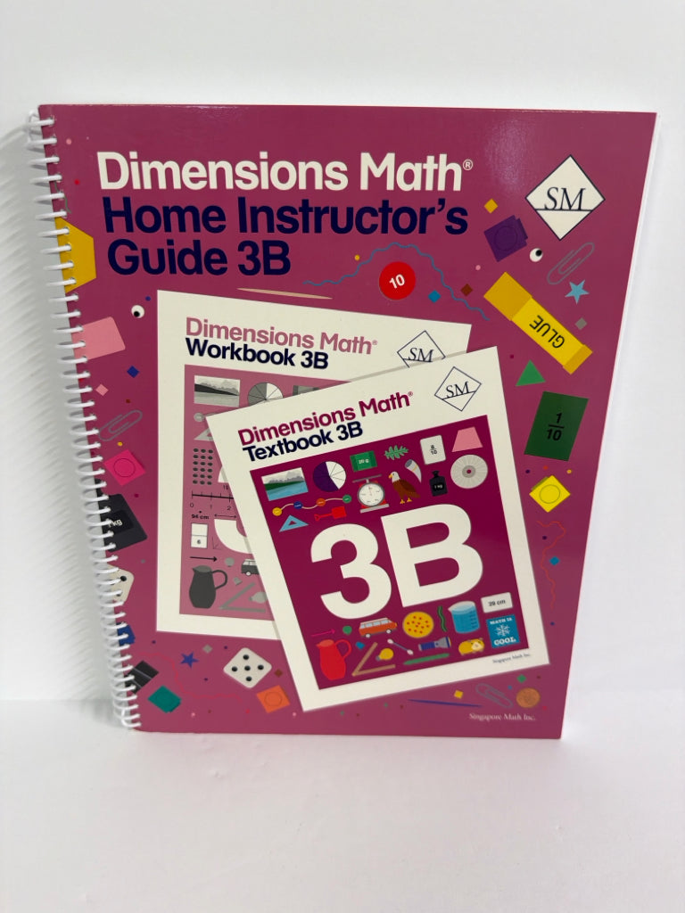 Dimensions Math 3B Singapore Home Instructor's Guide Mathematics Textbooks