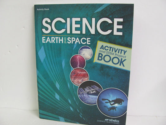 Earth and Space Abeka Activity Book  Pre-Owned 8th Grade Science Textbooks